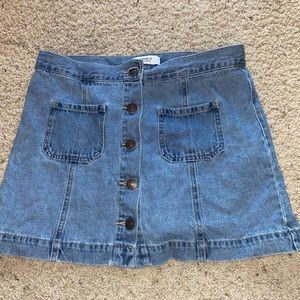 Denim skirt